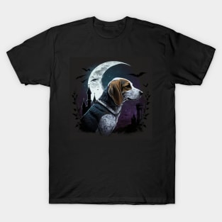 Beagle And The Moon T-Shirt